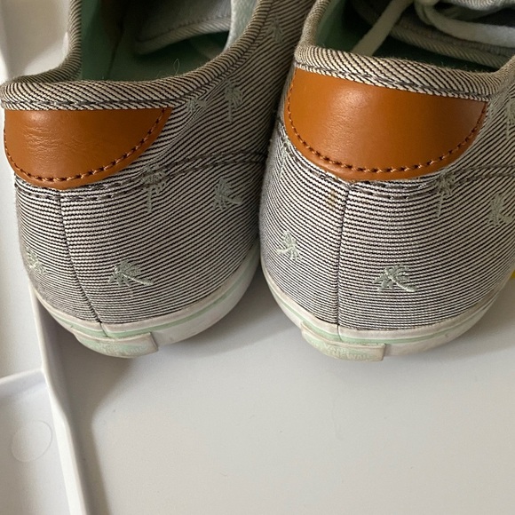 Vans Kids Beige Canvas Sneakers - Picture 5 of 6